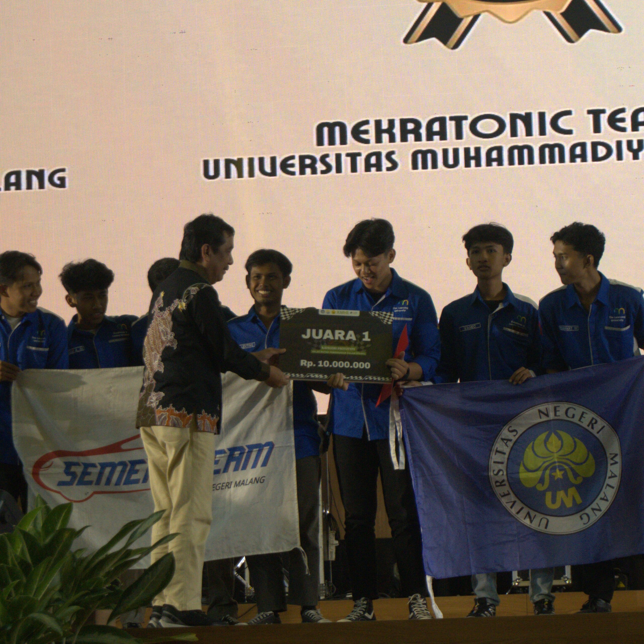1st Place in Ethanol Prototype Category, KMHE 2025
