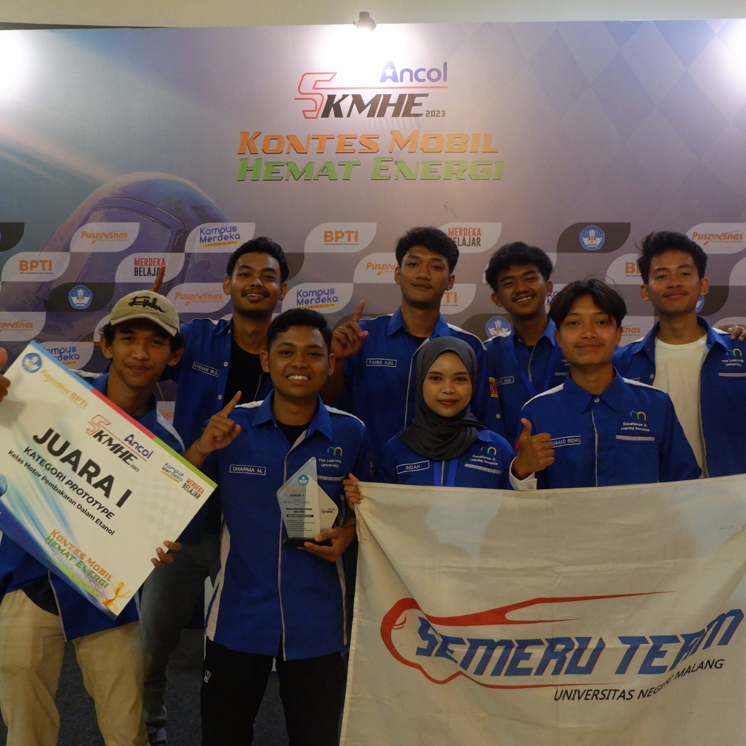 1st Place in Ethanol Prototype Category, KMHE 2023