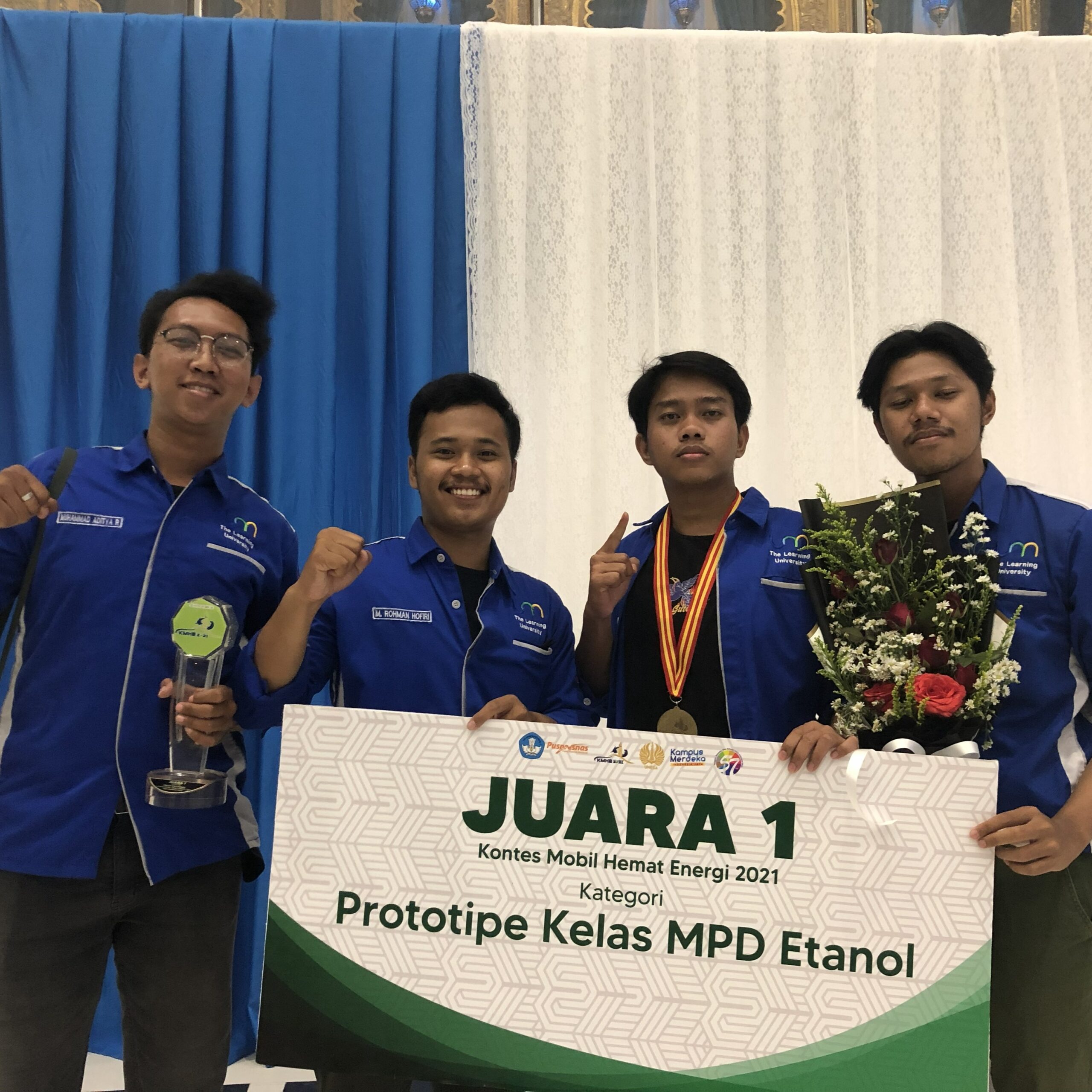 1st Place in Ethanol Prototype Category, KMHE 2021